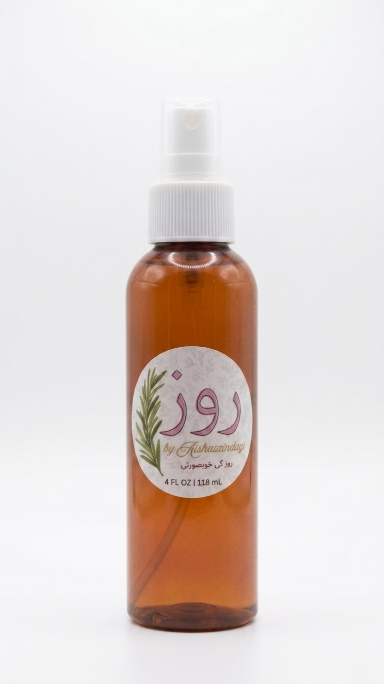 ROZ All Natural Rosemary Water- 4 oz.